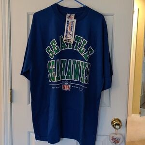 Vintage NFL Seattle Seahawks 90s T-shirt NWT Football Proline Authentic Nice